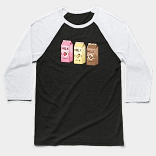 Milk Cow Japanese Katakana Cows Kawaii Since Baseball T-Shirt